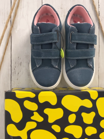 neu Lurchi  Schuhe  Gr. 31  petrol mit Glitzer + Schleife 