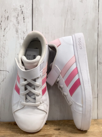 Adidas  Schuhe  Gr. 31  weiß rot rosa Streifen 