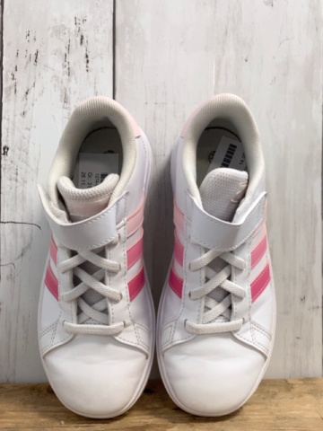 Adidas  Schuhe  Gr. 31  weiß rot rosa Streifen 