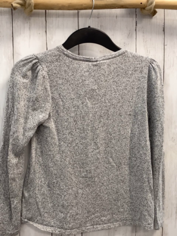 S´Oliver  Pullover  Gr. 140  grau meliert buntes Herz 