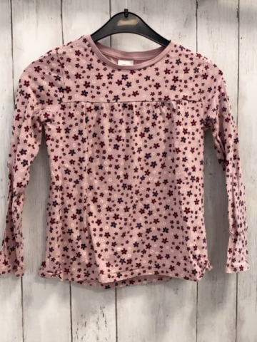 S´Oliver  Langarmshirt  Gr. 128  rosa Blumen 