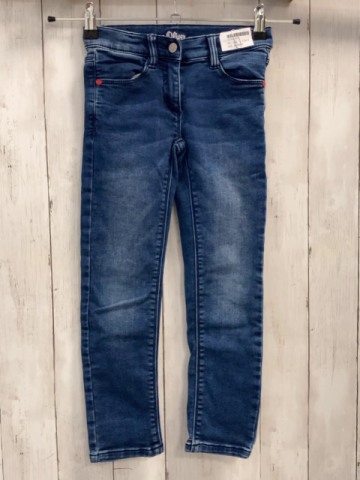 S´Oliver  Hose  Gr. 122  blau jeans Bund verstellbar 