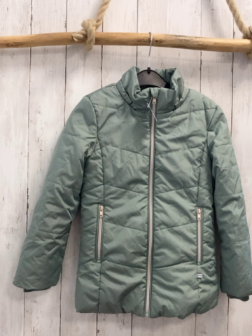 Zebralino  Jacke  Gr. 122  mint weißes Plüschfutter (Kapuze fehlt)
