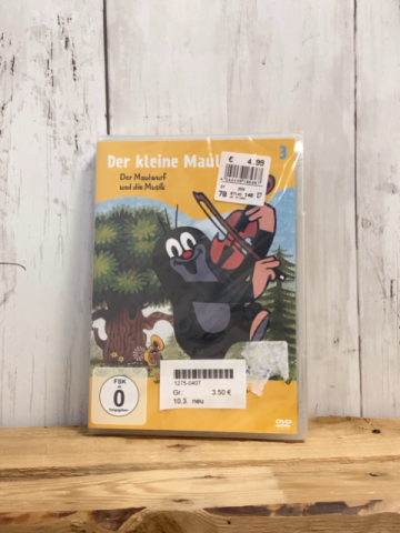 neu  DVD Der kleine Maulwurf und die Musik 