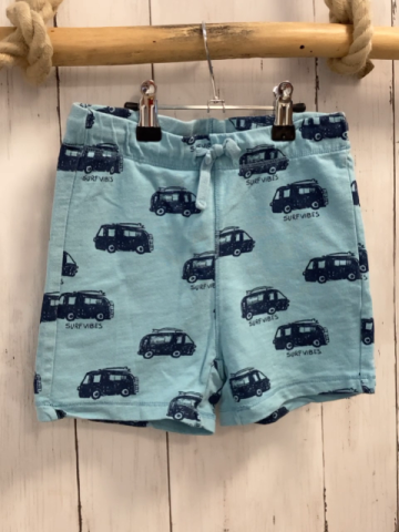 Zara  Shorts  Gr. 116  hellblau blaue Camper 
