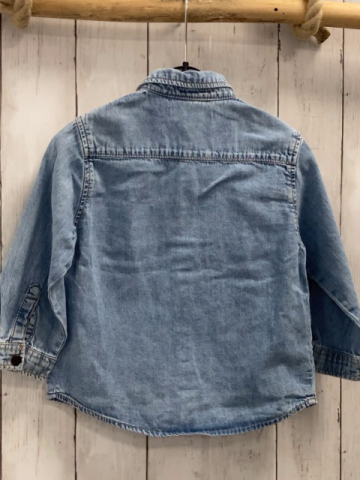 Zara Hemd  Gr. 98  blau Jeans 