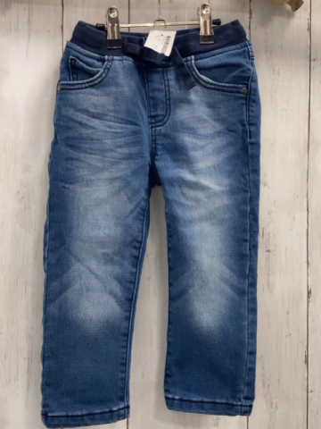   Hose  Gr. 92  blau Jeans dunkelblauer Bund 
