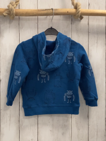 Carter´s  Sweatjacke  Gr. 92  blau Monster Kapuze 