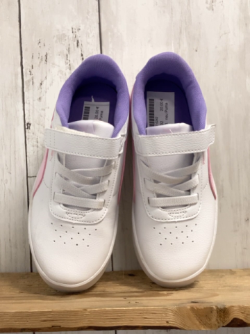neu Puma  Schuhe  Gr. 32  weiß rosa lila Ferse + Bund 