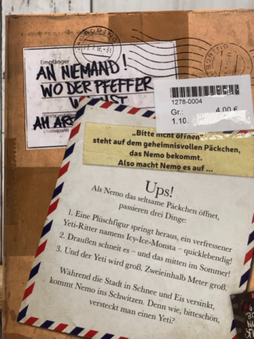   Buch Bitte nicht öffnen Bissig 