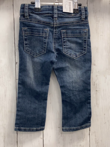 Benetton Hose  Gr. 80  blau Jeans Bund verstellbar 