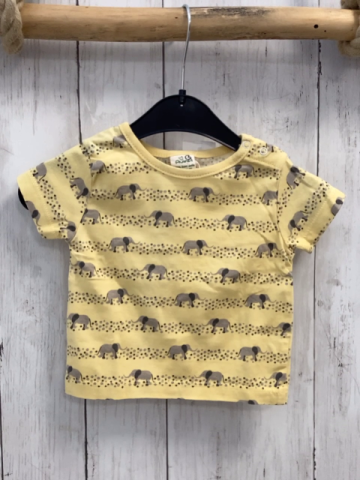 alana  T-Shirt  Gr. 62  gelb Elefanten 