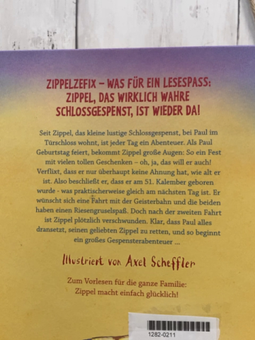   Buch Zippel Ein Schlossgespenst auf Geisterfahrt 