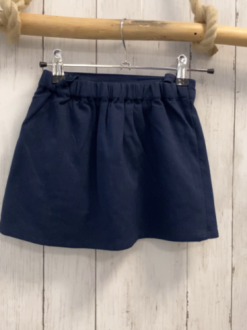 Okaidi Rock Gr. 116  blau Falten Bund verstellbar