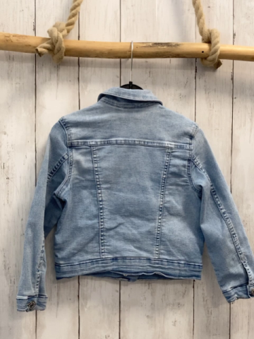 H&M Jeansjacke Gr. 116  blau