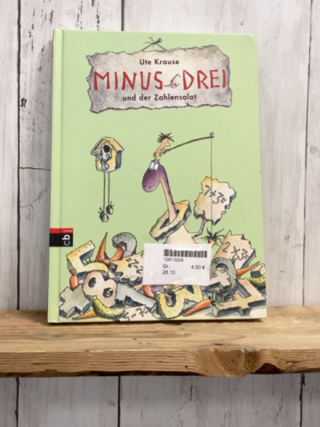  Buch Minus Drei und der Zahlensalat 