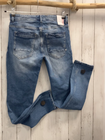 Vingino  Hose  Gr. 164  blau Jeans Bund verstellbar 