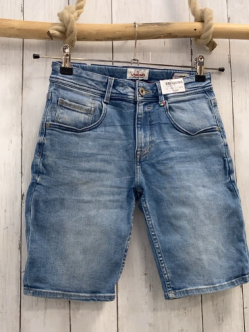 Vingino  Shorts  Gr. 152  blau Jeans Bund verstellbar 
