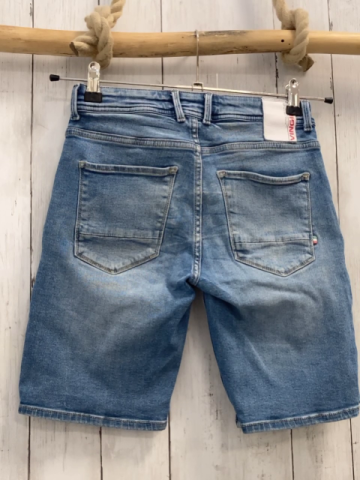 Vingino  Shorts  Gr. 152  blau Jeans Bund verstellbar 