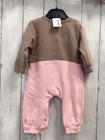  Overall Gr. 68  rosa braun Elefant 