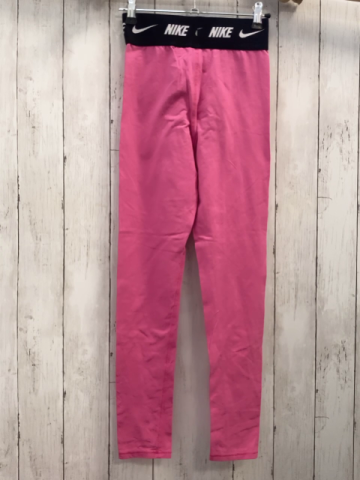 Nike Sportleggings  Gr. 158  pink schwarzer Bund mit Schrift 