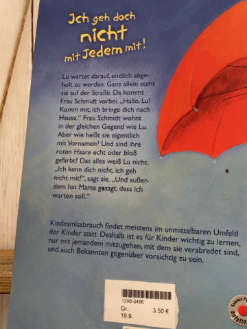   Buch Ich geh doch nicht mit jedem mit