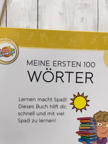  Buch Meine ersten 100 Wörter 