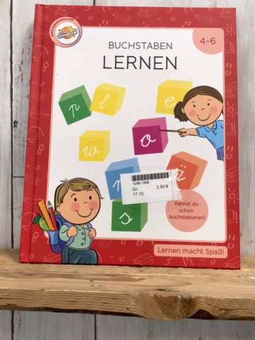   Lernbuch Buchstaben lernen 