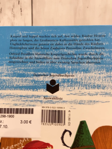   Buch Der Räuber Hotzenplotz