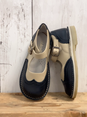 Chiquitin  Schuhe  Gr. 25  beige blau 