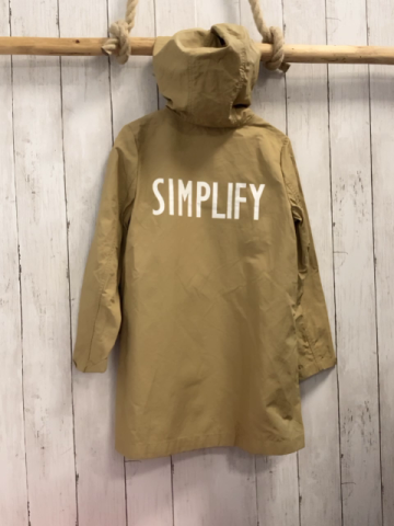 zara Jacke Gr. 128  ocker 