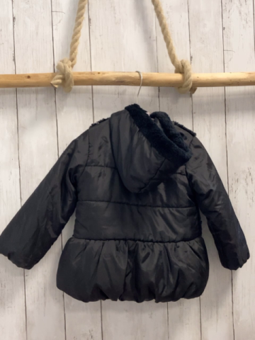 Juicy Couture Jacke Gr. 92  schwarz mit Plüschteilen