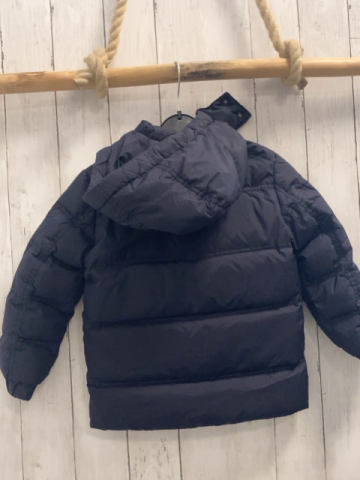Eddie Pen Winterjacke  Gr. 110  blau Kapuze warm gefüttert 