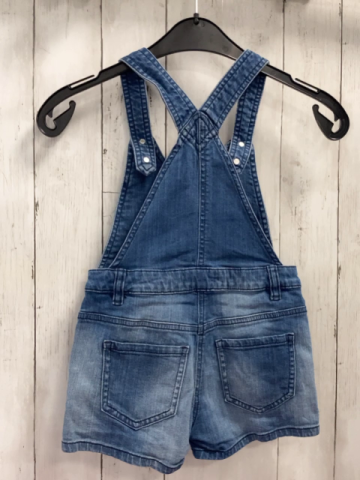 Benetton  Latzshorts  Gr. 122  blau Jeans 