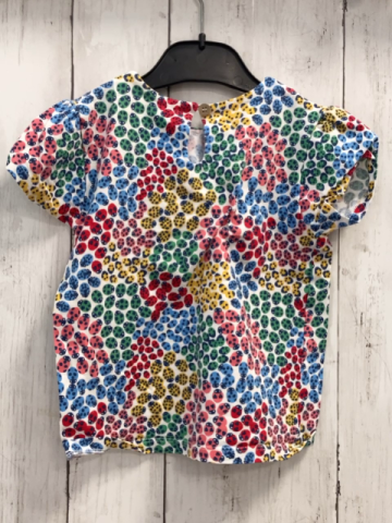 Kite  T-Shirt  Gr. 92  weiß bunte Käfer weißer Kragen