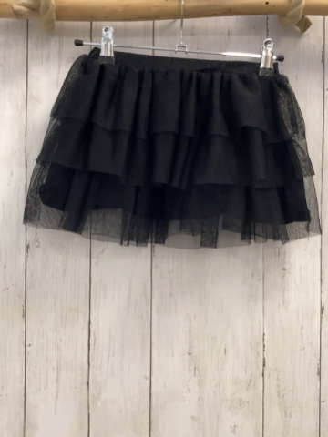 Zara  Rock Gr. 92  schwarz Tüllrüschen 