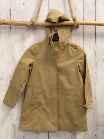 Zara  Jacke  Gr. 128  sand Kapuze 