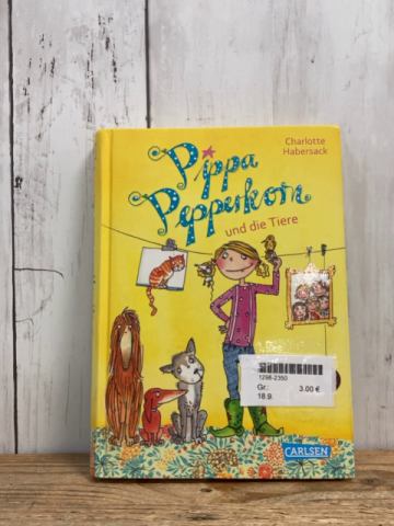   Buch Pippa Pepperkorn und die Tiere 