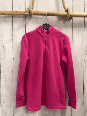 Odlo  Pullover  Gr. 140  pink Fleece Reißverschluss 