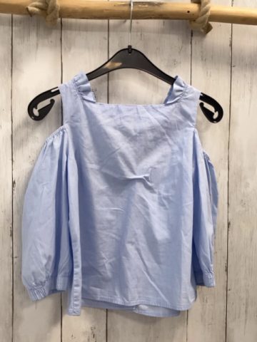 Zara  Bluse  Gr. 134  hellblau 