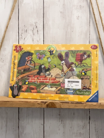 neu Puzzle Gr. 15  Maulwurf