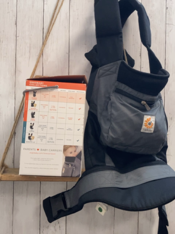 Ergobaby  Bauchtrage  5,5-20 kg schwarz grau im Karton 