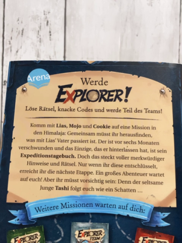   Taschenbuch Explorer Team Das Abenteuer beginnt 