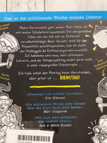   Buch Worst Week ever! Dienstag 