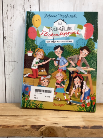   Buch Familie Flickenteppich Wir haben was zu feiern 