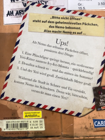   Buch Bitte nicht öffnn Bissig!