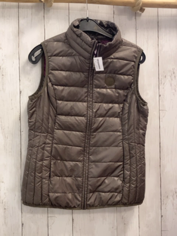 S´Oliver  Weste  Gr. 38  sand pflaume Futter 