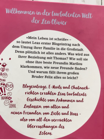   Buch Das total verrückte Leben der Lea Olivier 