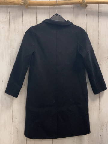 Zara  Dufflecoat  Gr. 134  schwarz 54 % Wolle 