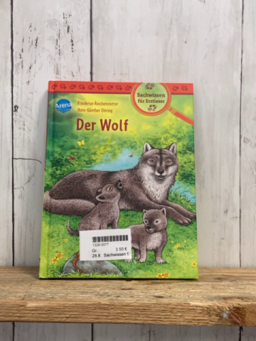 Sachwissen für Erstleser   Buch Der Wolf 